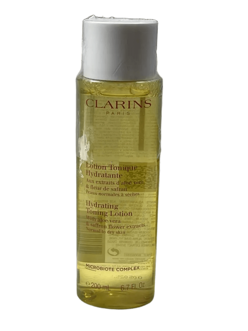 Clarins Gentle Foaming Cleanser bottle on white background.