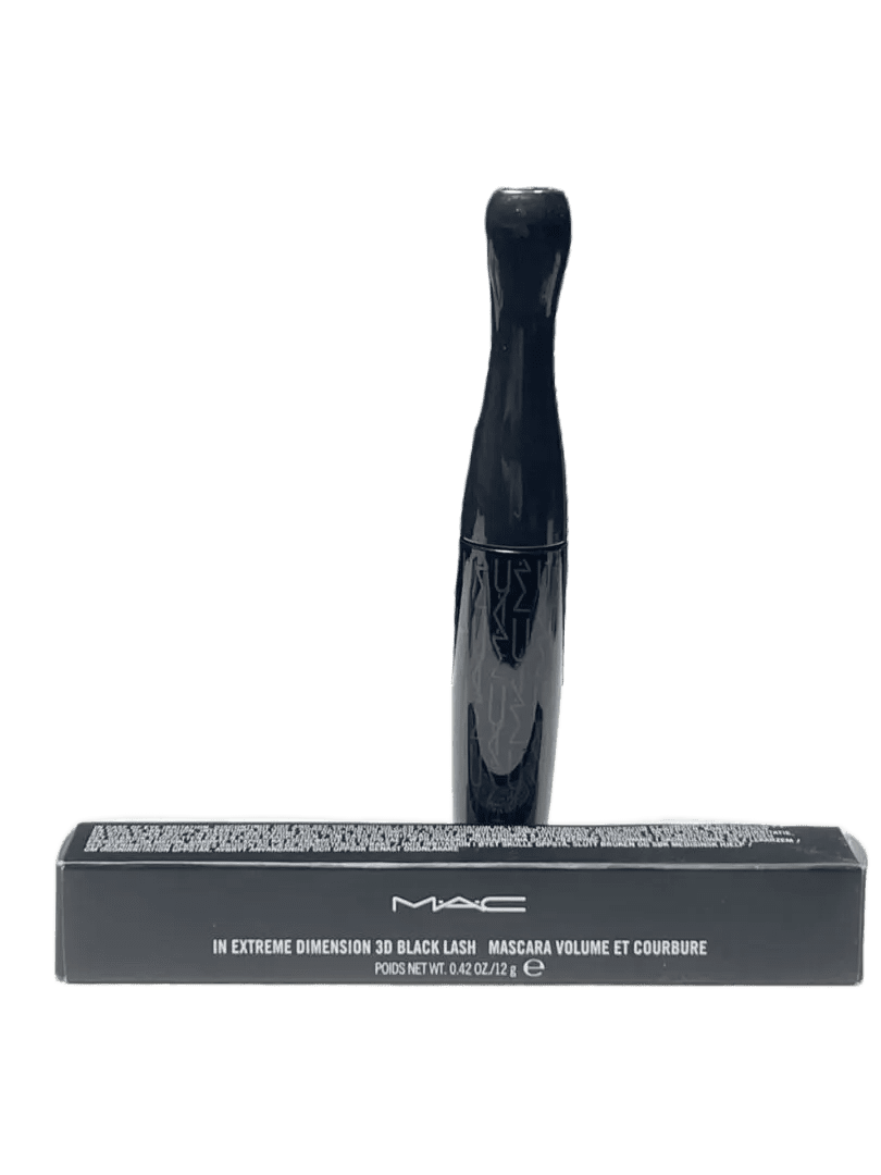 A black eyebrow gel brush with a sleek design.